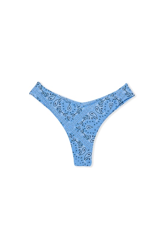 Bas de maillot de bain br&eacute;silien high leg &agrave; motifs;${refinementColor}