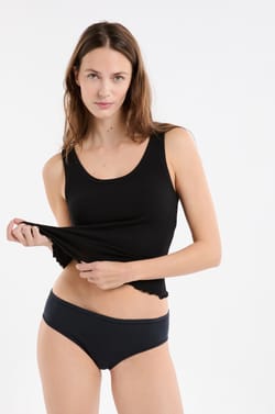 Tank Top with Integrated Bra;${refinementColor}