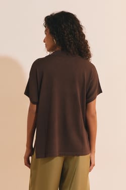 Pull manches courtes col polo;${refinementColor}