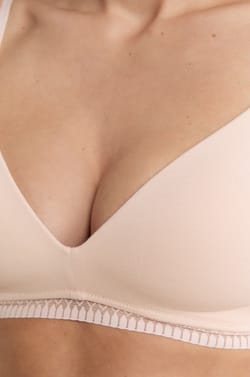 Wireless Lightly Lined Cotton Bra;${refinementColor}