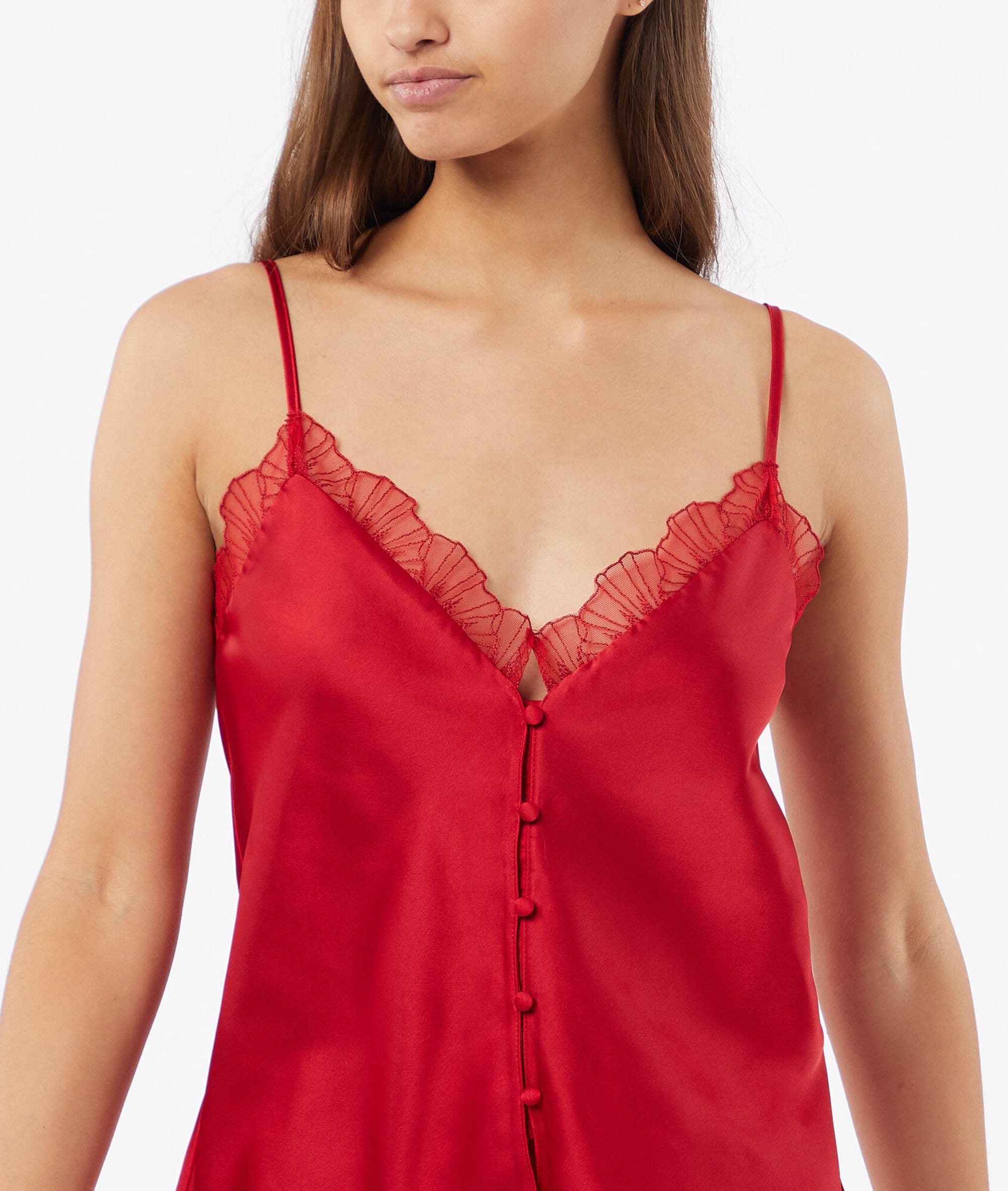 Èaphi TULLE ASYMMETRY FRILL CAMISOLE 【公式通販】