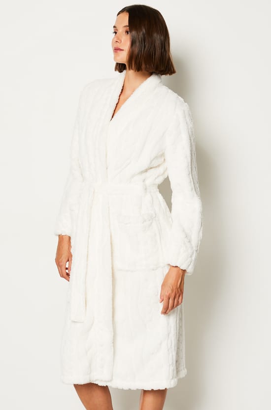 Fleece Bathrobe;${refinementColor}