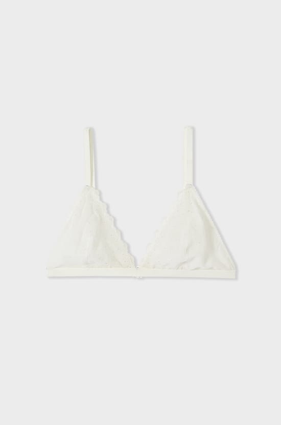 Triangle bra with embroidery;${refinementColor}