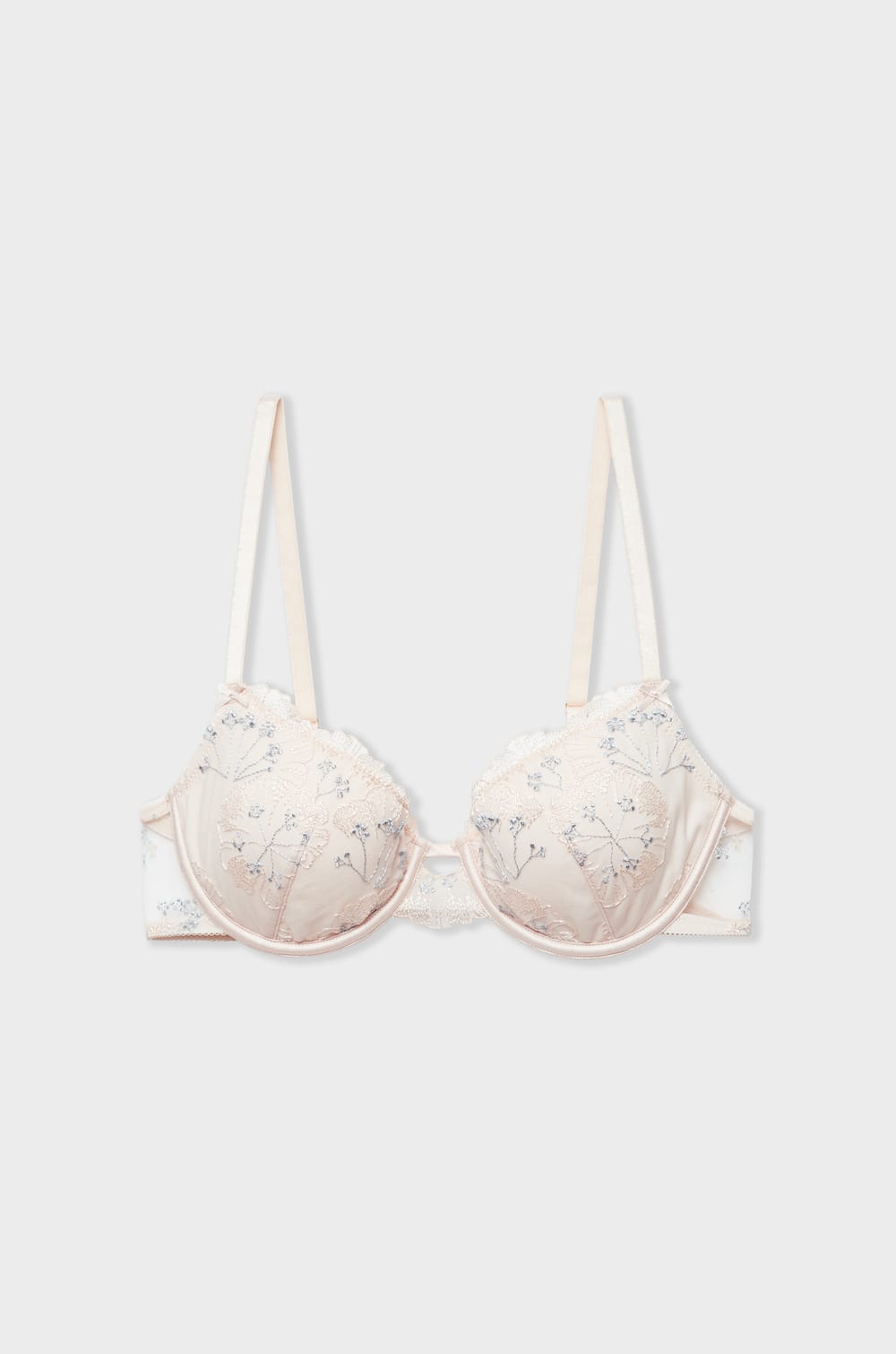 Bra N.4 - The Embroidered Lightly Lined Bra;${refinementColor}