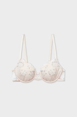 Bra N.4 - The Embroidered Lightly Lined Bra;${refinementColor}