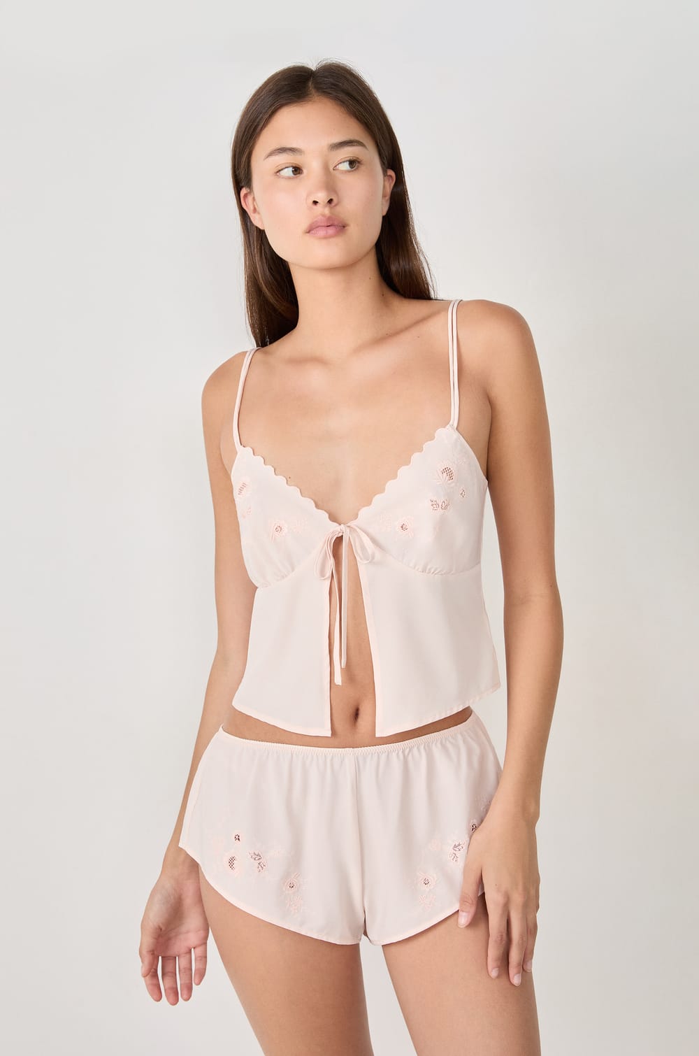 Camisole with Bow;${refinementColor}