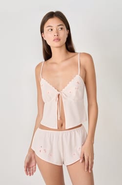 Camisole with Bow;${refinementColor}