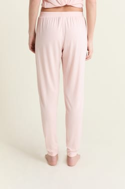 Pantal&oacute;n de pijama liso de modal;${refinementColor}