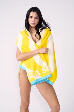 Serviette de plage en coton;${refinementColor}