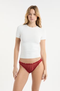 Culotte bloomer imprimée;${refinementColor}