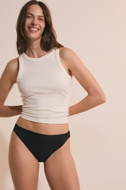 Culotte menstruelle en microfibre avec agrafes ajustables - Flux abondant;${refinementColor}
