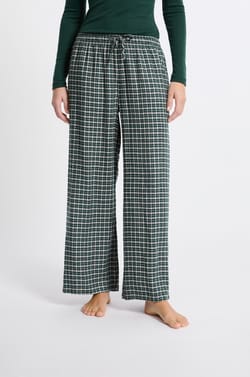 Plaid Pajama Pants;${refinementColor}