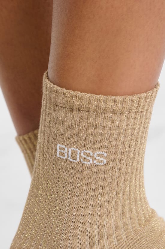 Iridescent Socks with Writing;${refinementColor}