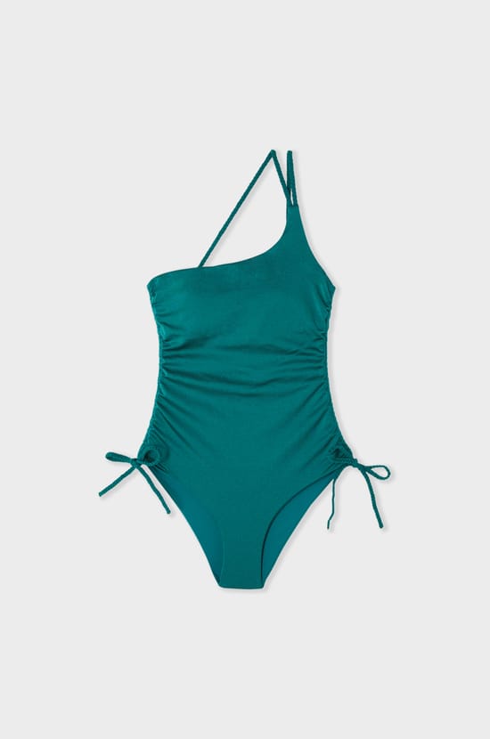 Maillot de bain 1 pi&egrave;ce asym&eacute;trique;${refinementColor}