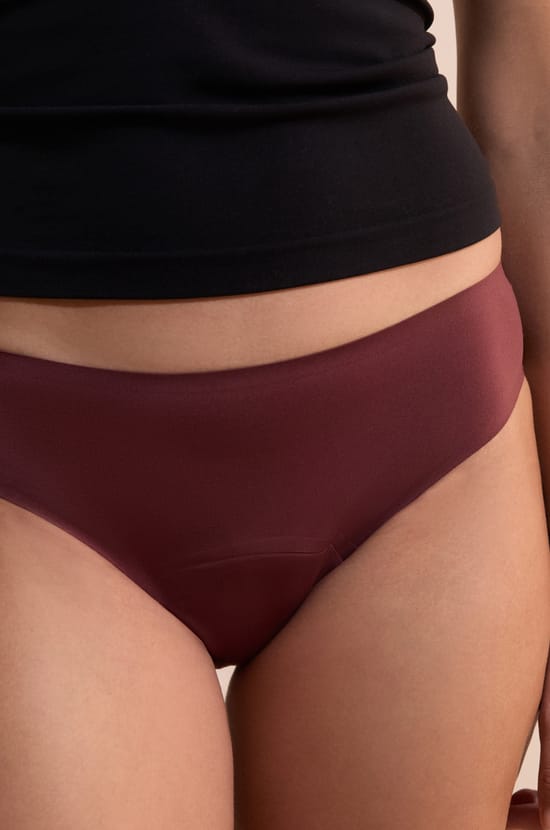 Culotte menstruelle - Flux moyen;${refinementColor}