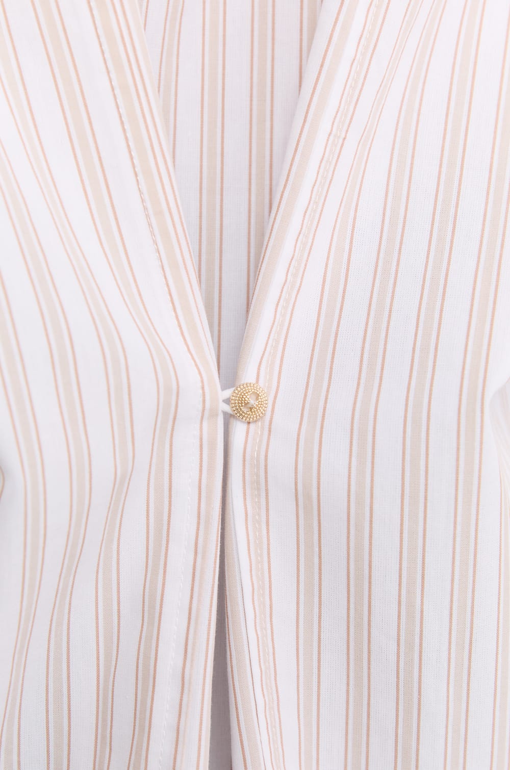 Chemise &agrave; rayures en coton;${refinementColor}