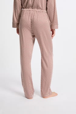 Pantalon de pyjama à motifs;${refinementColor}
