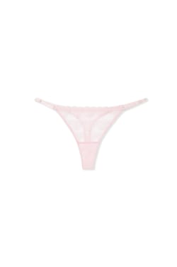 Heart Embroidery Thong;${refinementColor}