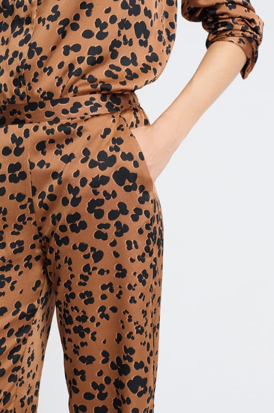 Pantalon de pyjama à imprimés;${refinementColor}