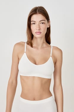 Optimal Comfort Cotton Bralette;${refinementColor}