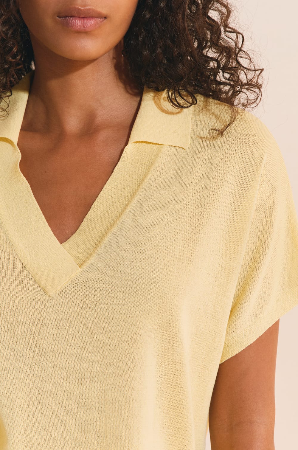 Pull manches courtes col polo;${refinementColor}