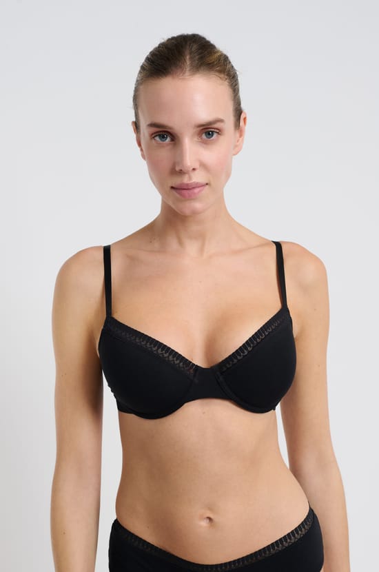 Soutien-gorge N.4 - Le coques fines en coton biologique;${refinementColor}