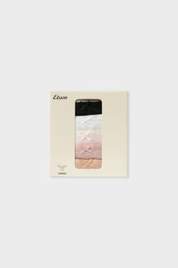 Pack of 5 microfibre tangas;${refinementColor}