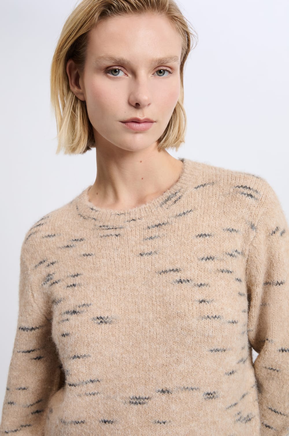 Knit Sweater Dress;${refinementColor}