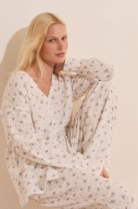 Katoenen hemd met print;${refinementColor}