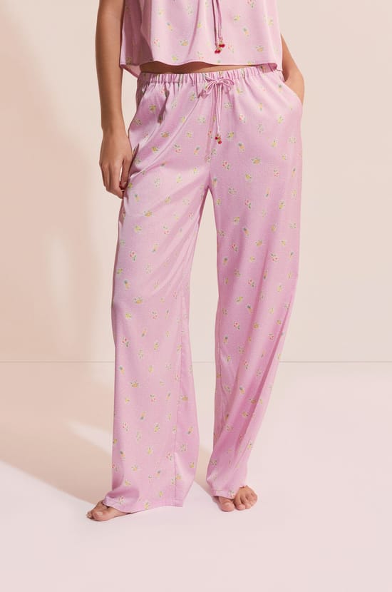 Pantal&oacute;n de pijama estampado;${refinementColor}