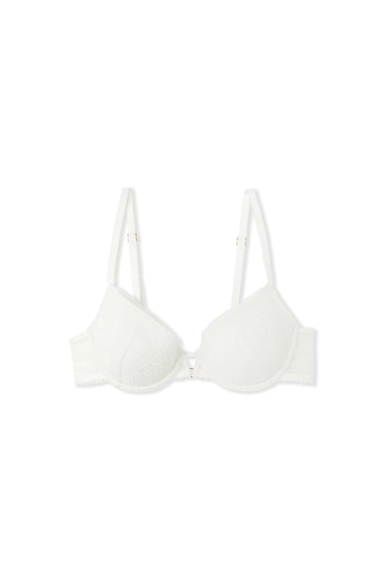 Soutien-gorge N.4 - Le coques fines en dentelle sans teinture;${refinementColor}