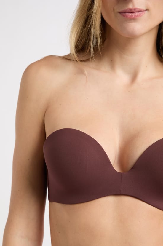Push-up Strapless Bra;${refinementColor}