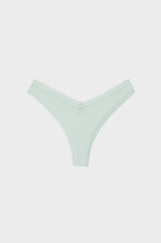 Tanga v shape en microfibre;${refinementColor}