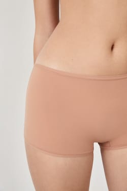 Boyshort in Microfiber;${refinementColor}