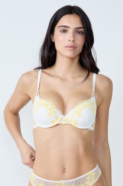 Soutien-gorge N.4 - Le coques fines broderie fleurie;${refinementColor}