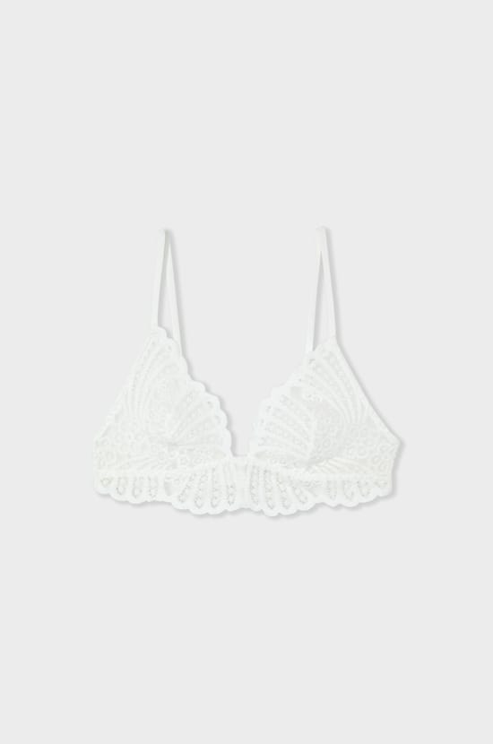 Triangle Lace Bra;${refinementColor}