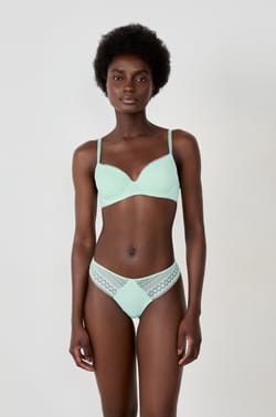 Tanga de encaje;${refinementColor}