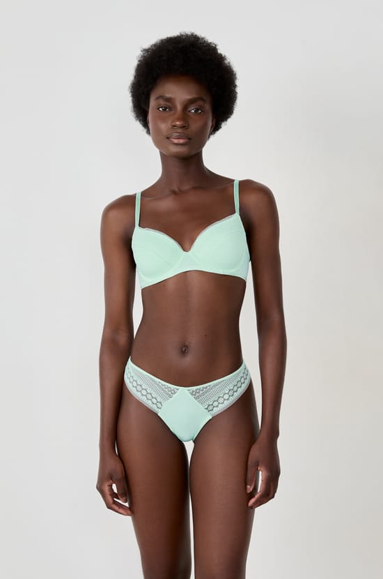 Tanga de encaje;${refinementColor}