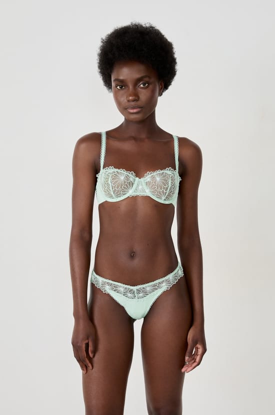 Bra N.9 - Embroidered Balconette;${refinementColor}
