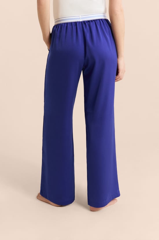 Pyjama Trousers with Elastic Waist "move, smile, sleep;${refinementColor}