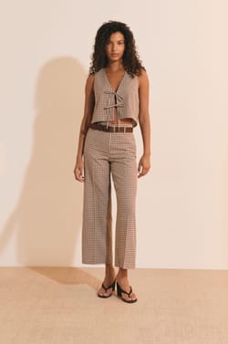 Top nouable &agrave; carreaux;${refinementColor}