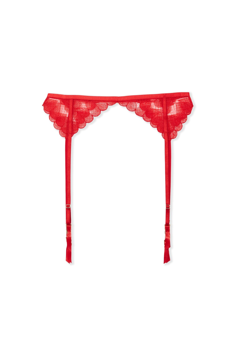 Heart Embroidery Garter Belt;${refinementColor}
