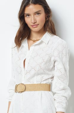 Cinturón de rafia;${refinementColor}