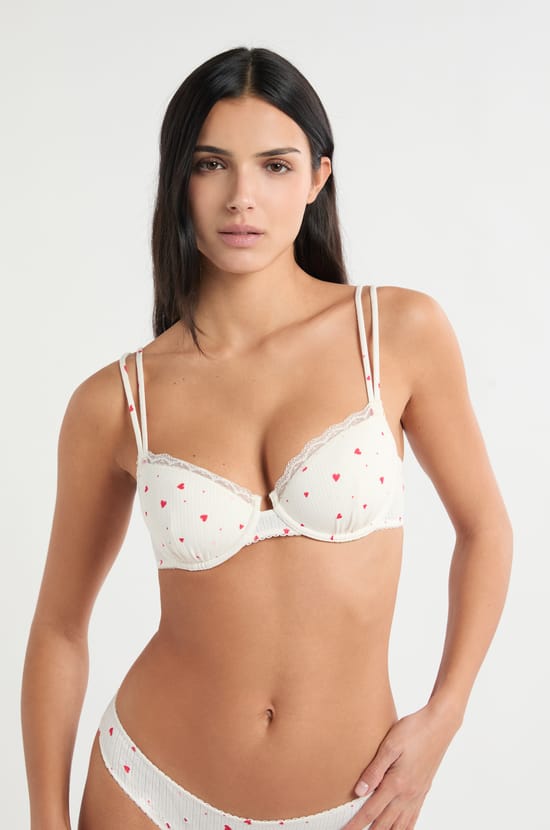 Soutien-gorge N.4 - Le coques fines en pointelle;${refinementColor}