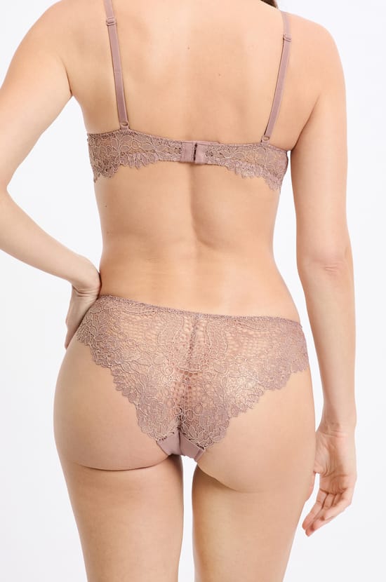 Hipster en microfibre et dentelle;${refinementColor}