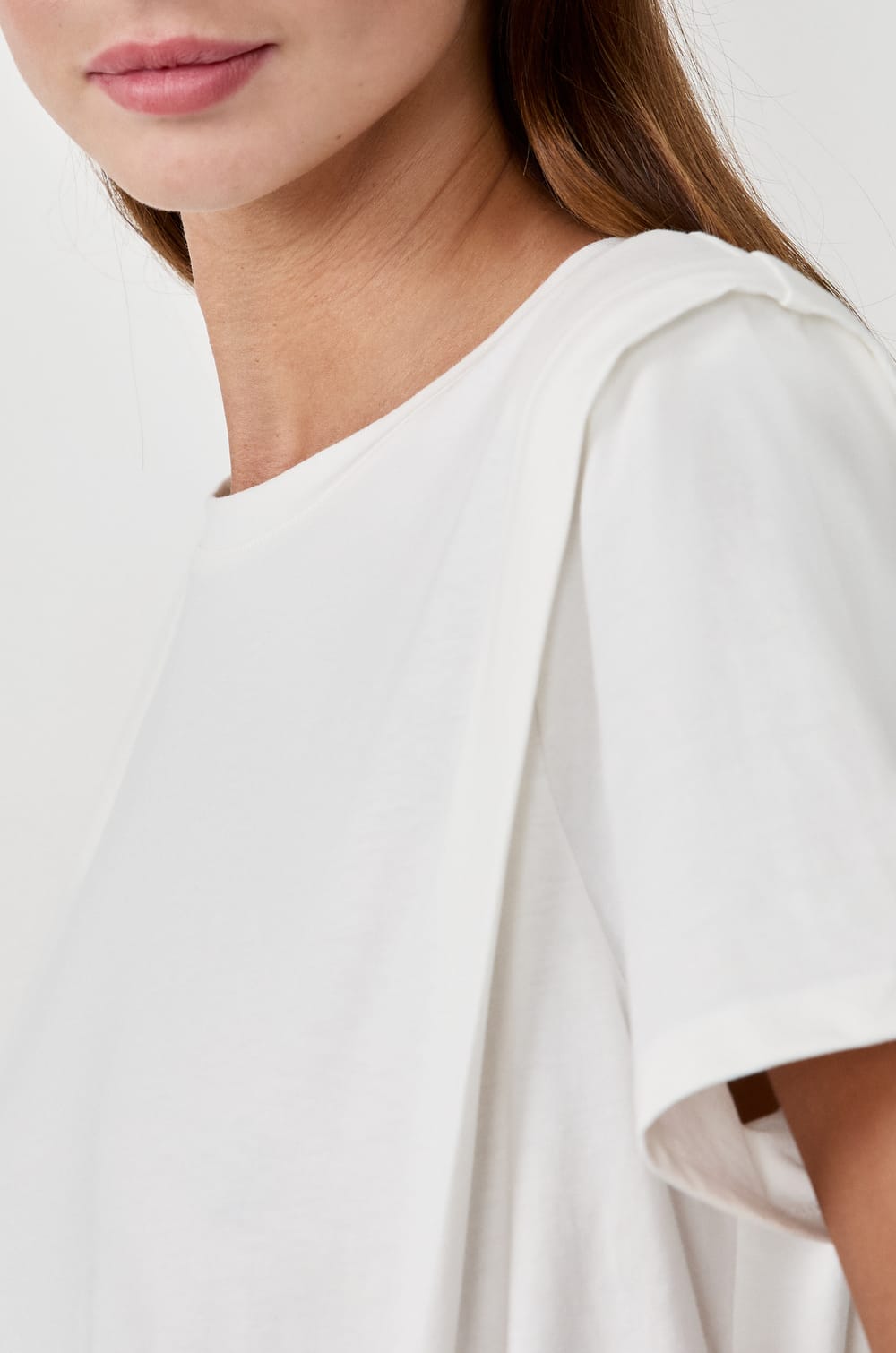 Short-sleeved cotton T-shirt;${refinementColor}