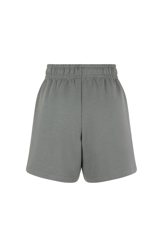 Bermuda taille haute &eacute;lastiqu&eacute;;${refinementColor}