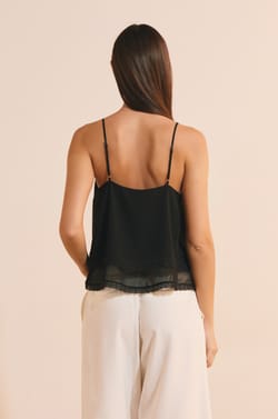Caraco avec d&eacute;tails transparents;${refinementColor}