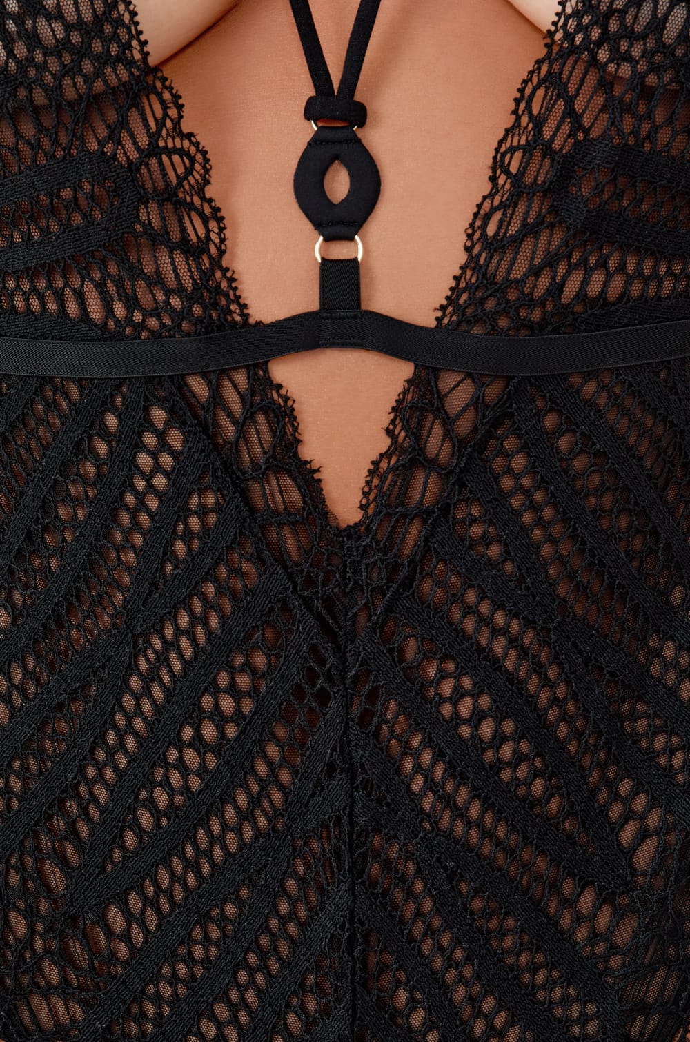 Wireless Lace Bodysuit;${refinementColor}
