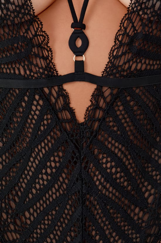 Wireless Lace Bodysuit;${refinementColor}
